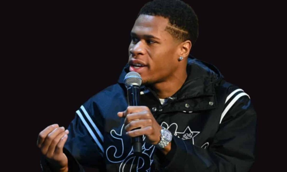 “Don’t even make sense” Shakur Stevenson responds to Devin Haney’s WBC plea to keep his 135