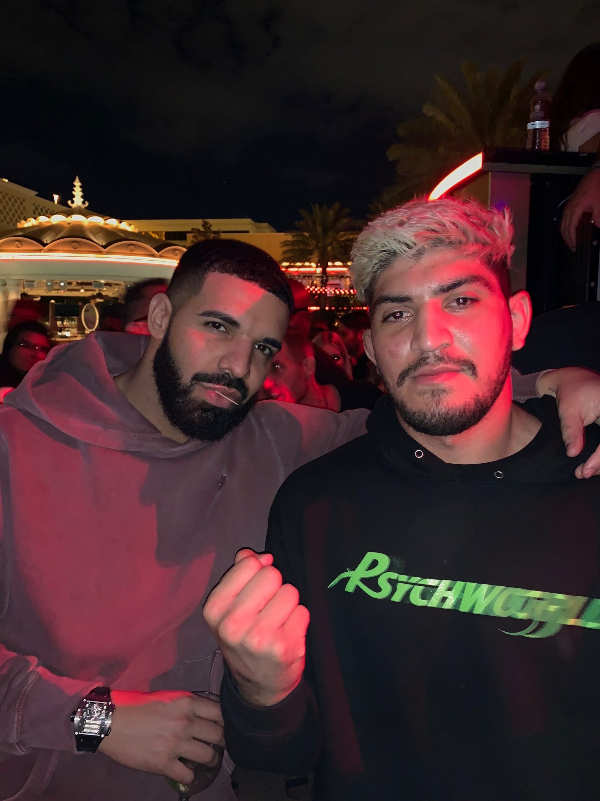 Dillon Danis and Drake