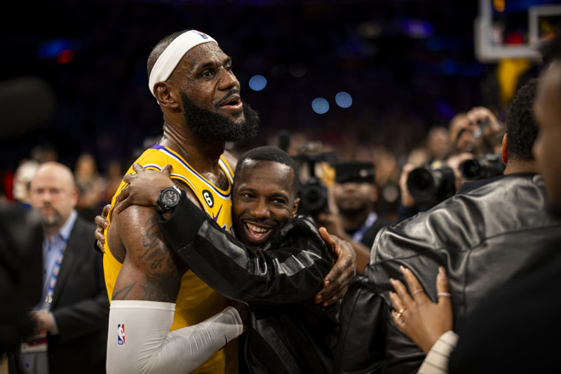 LeBron James and Rich Paul