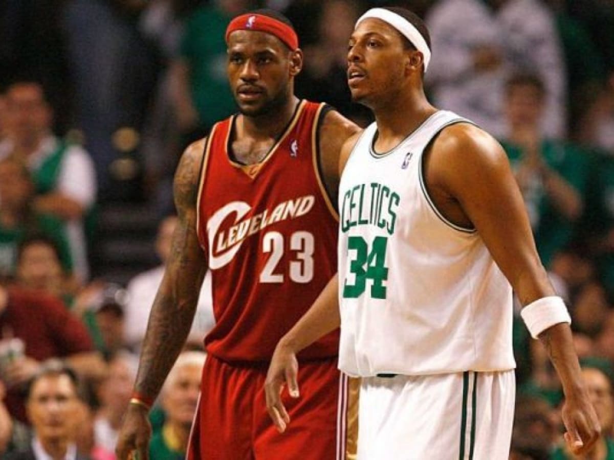 LeBron James and Paul Pierce