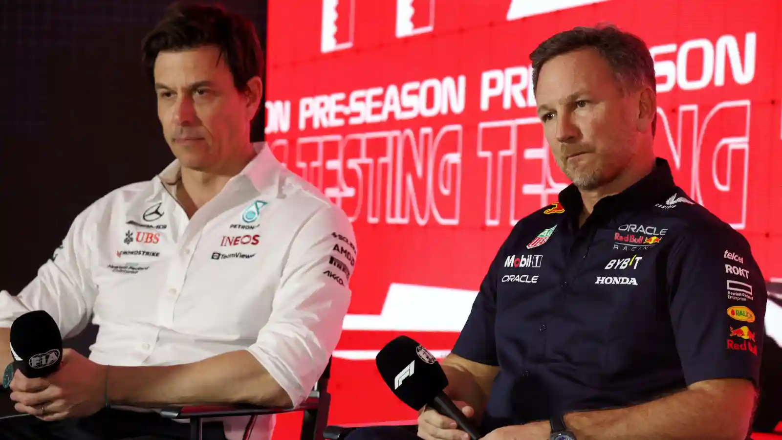 Christian Horner’s wife Geri Halliwell reportedly slapped Toto Wolff’s ...