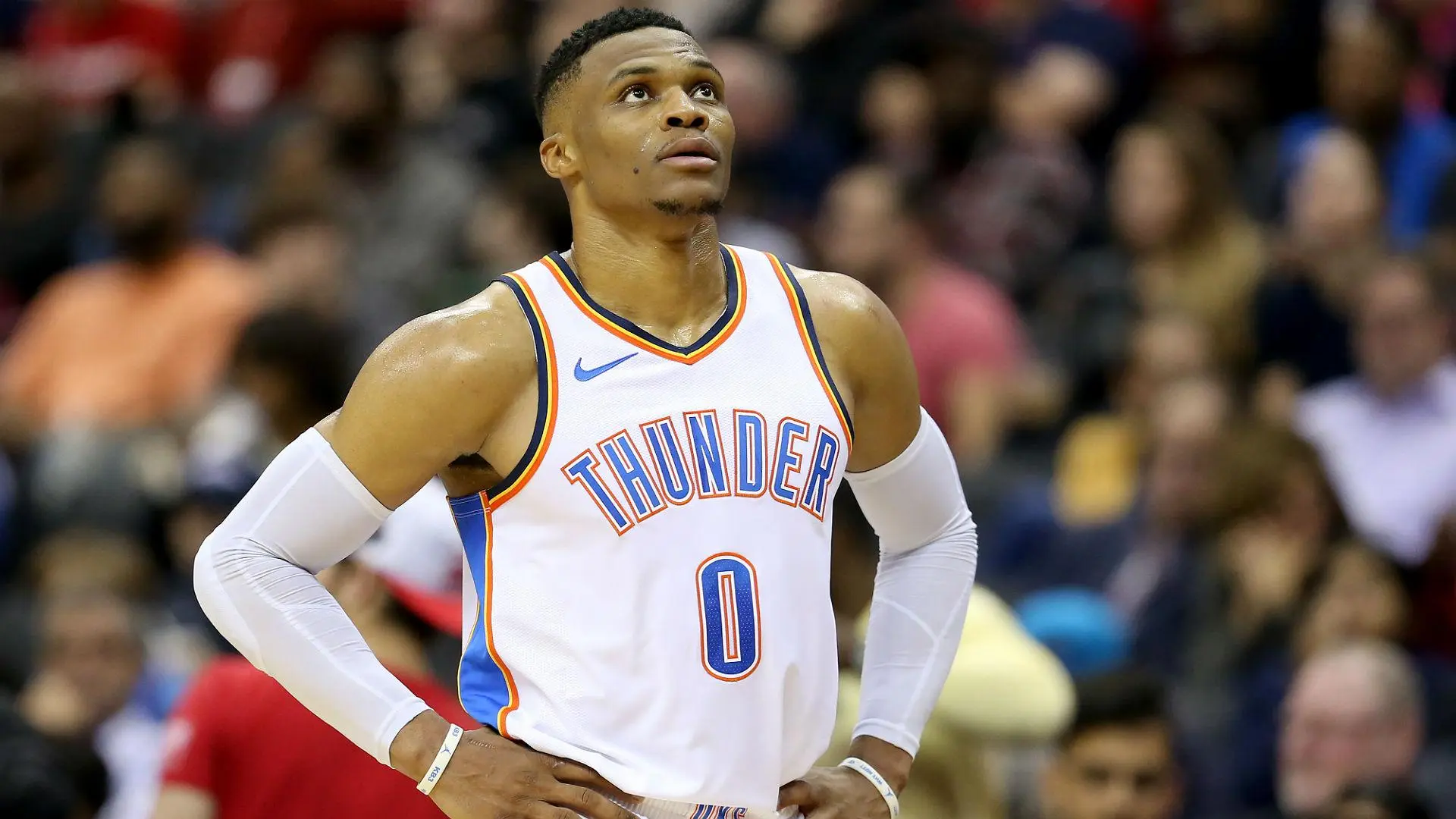 Clippers Paul George defends Russell Westbrook as he struggles reach his peak recently with Clippers