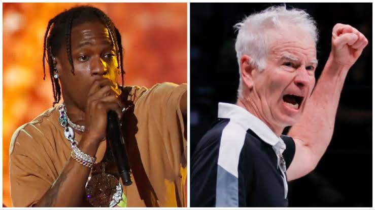 Travis Scott and John McEnroe