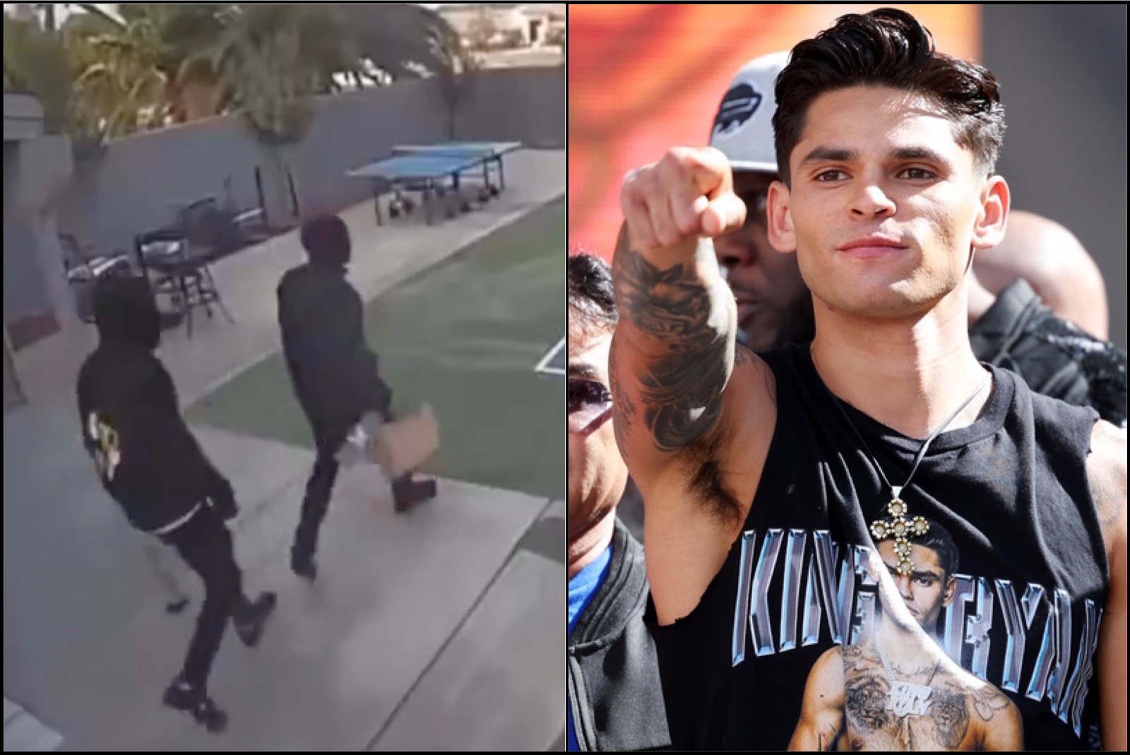 Ryan Garcia House robbed