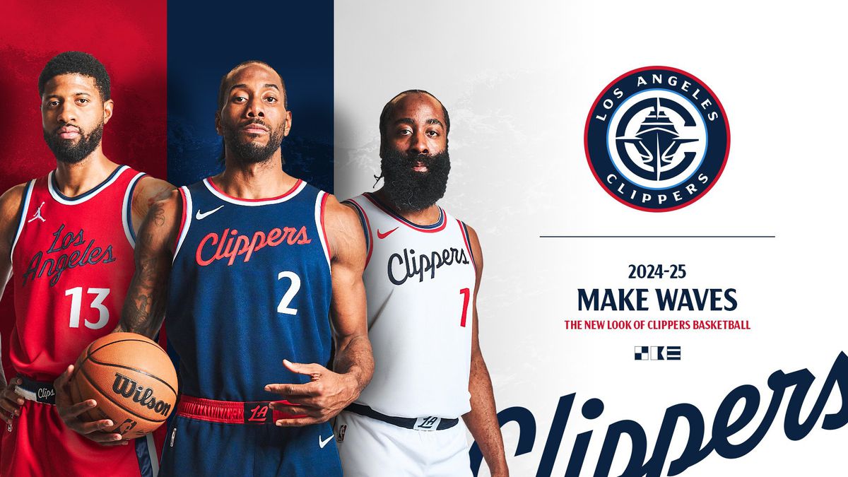 “Kinda wack tho” NBA community reacts to Clippers new logo and jerseys