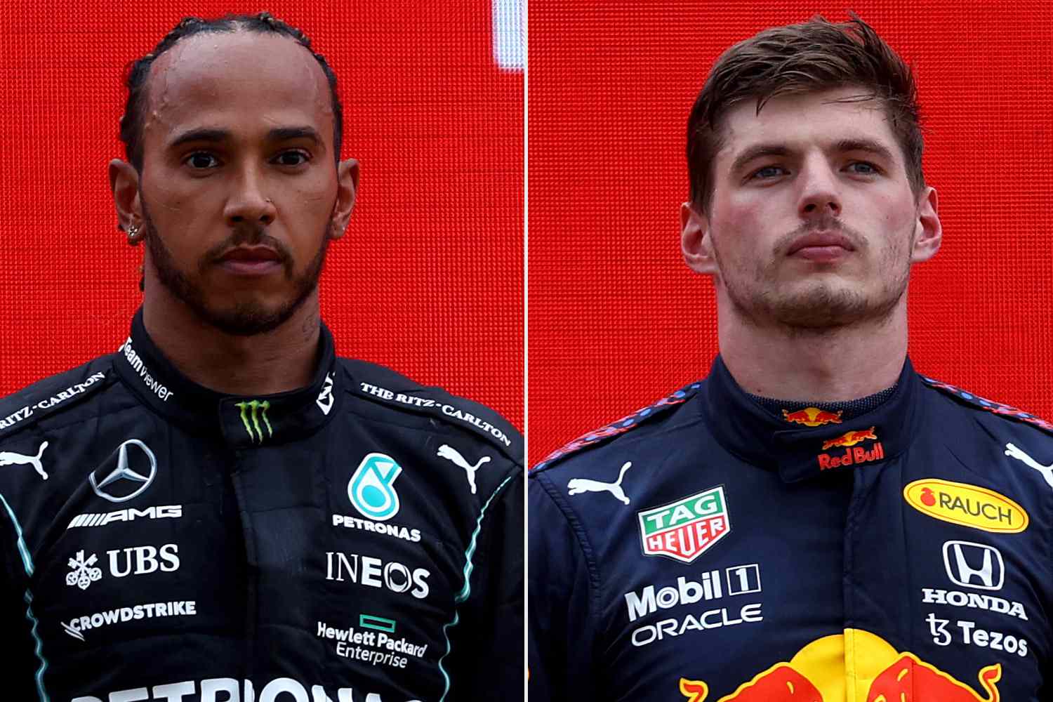 Hamilton and Verstappen