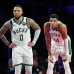 Damian Lillard joins Giannis Antetokounmpo on injured list sparking Bucks crisis