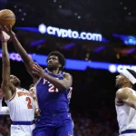 Joel Embiid creates NBA Play-off history against Knicks